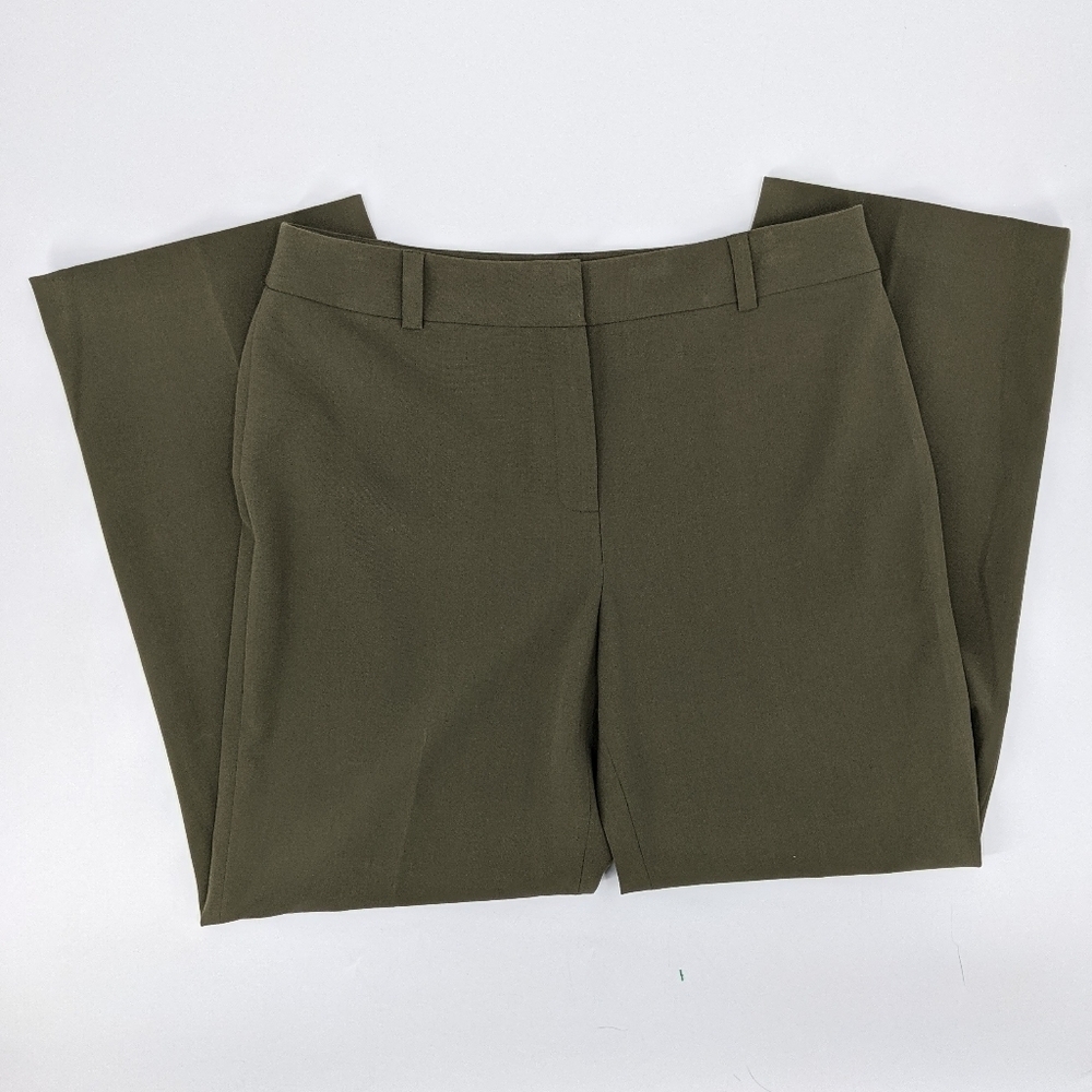 TALBOTS Stretch Flat Front Ankle Pants